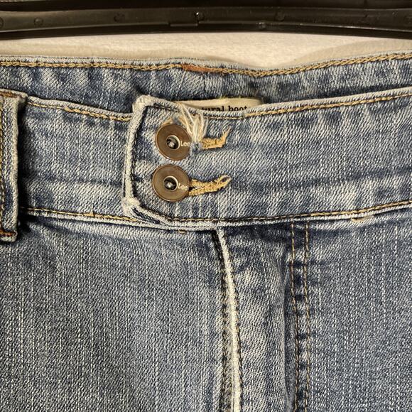 Lee Women's Jeans Size 14 - Flap Pocket Natural Bootcut Just Below The Waist0 - Picture 7 of 13